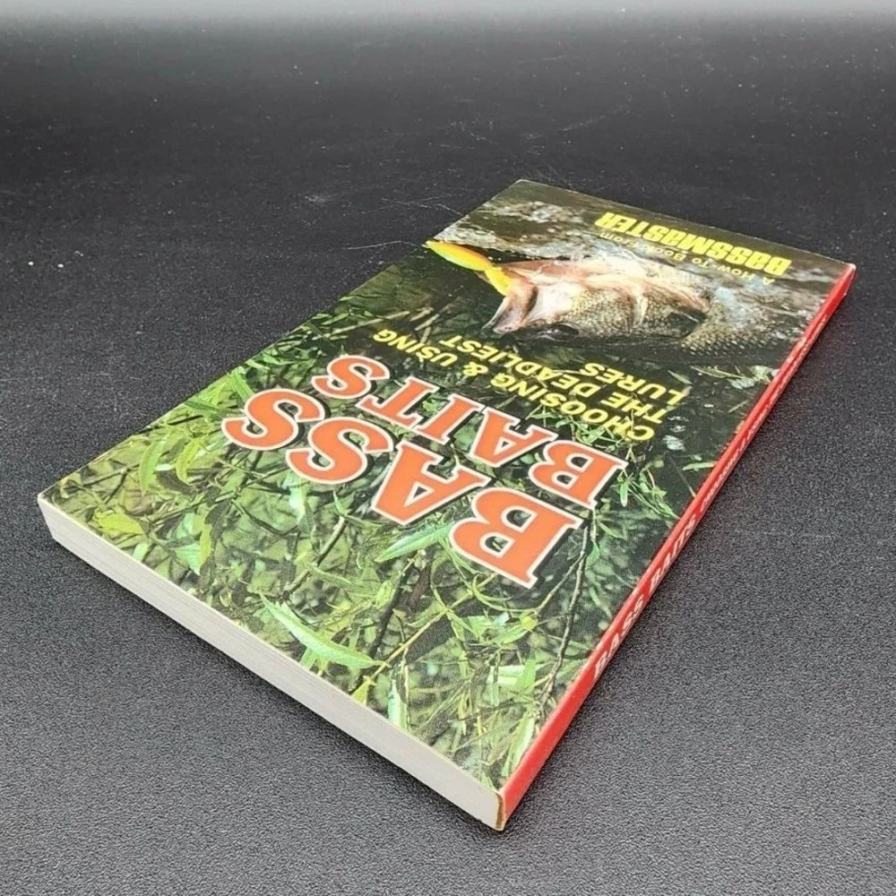 Bass Baits Choosing & Using the Deadliest Lures Paperback New Old Stock Fishing